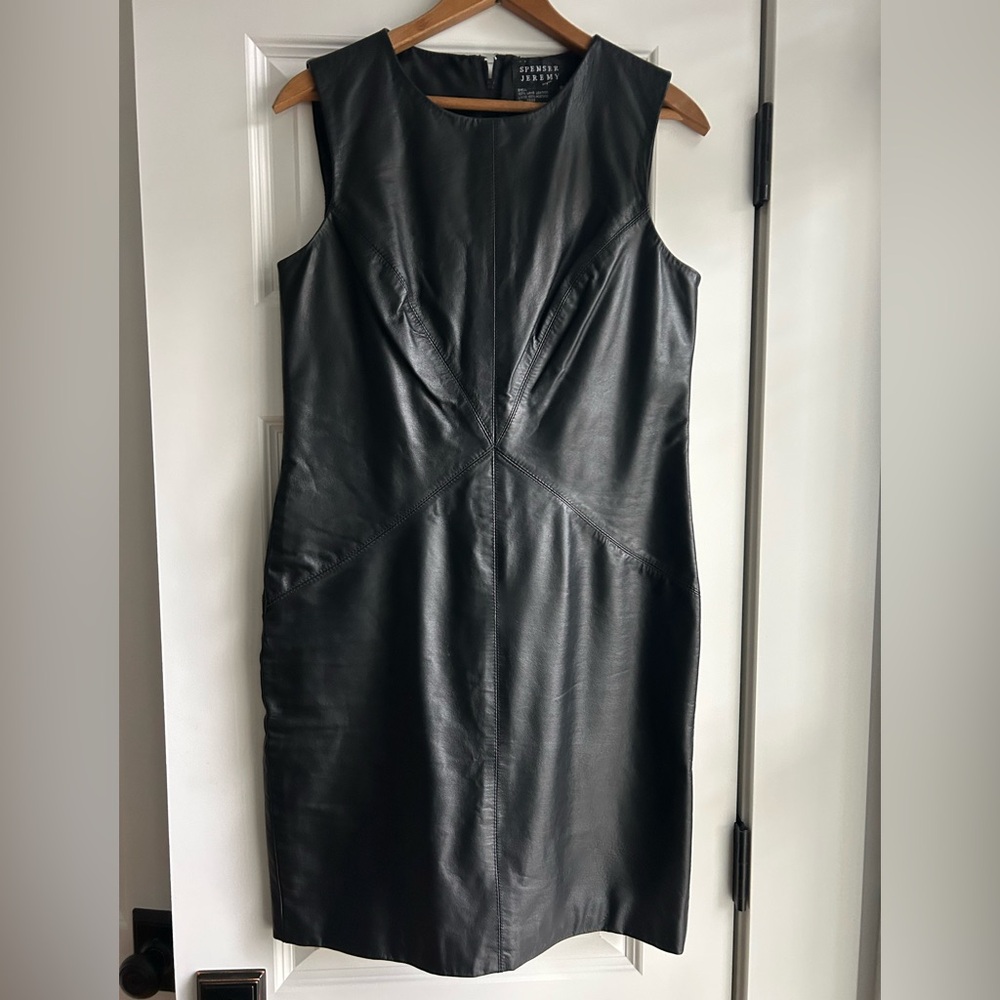 Spenser Jeremy Black Midi Dress size 8 like new